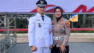 Putra Aceh Beristri Perwira Polwan Mantan Kasat Lantas Polres Aceh Besar Jadi Lurah di Jakarta.