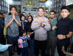 Polrestabes Makassar Berhasil Temukan Balita Hilang Bilqis (4) di Jambi.