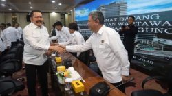 Jaksa Agung Sambut Kunjungan Pengurus PWI Pusat.