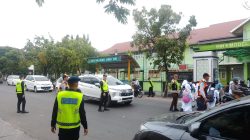 Detasemen Gegana Brimob Polda Aceh  Intensifkan Pengamanan Pada Zona Sekolah di Banda Aceh.