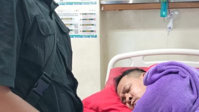 Pendam IM Bezuk Ketua IWO Aceh Yang Dirawat di RS Kesdam IM.