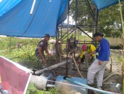 Kodam IM Bangun Sumur Bor untuk Ponpes Semayon Bener Meriah.