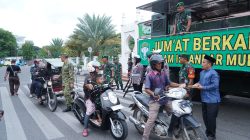 Kodam IM Bagikan 393 Paket Makanan Gratis untuk Warga.