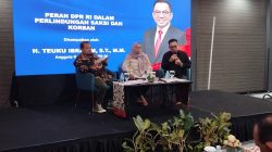 Anggota Komisi XIII DPR-RI Gelar Sosialisasi Urgensi Saksi dan Korban Tindak Pidana.