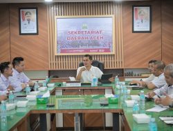 Sekda Dorong KPI Aceh Susun Regulasi Pengawasan Konten Media Sosial.