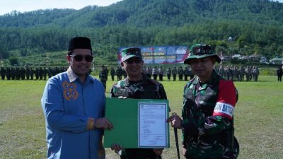 Pangdam Iskandar Muda Tutup TMMD ke-126 di Aceh Tengah.