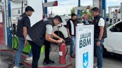 Polres Pidie Lakukan Monitoring Ketersediaan BBM di SPBU.
