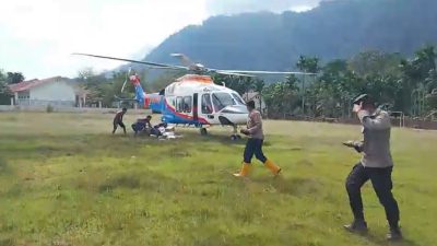 Polda Aceh Kirim Bantuan Untuk Korban Banjir di Simpang Jernih Aceh Timur.