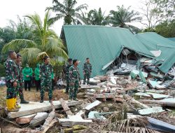 Danrem 011/Lilawangsa Kunjungi Prajurit Korban Banjir Bandang di Aceh Tamiang.