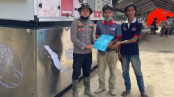 Polres Aceh Tamiang Terima Dua Unit Mesin Penghasil Embun Siap Minum dari Slog Polri.