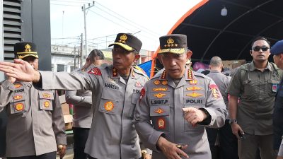 Kapolda Dan Kapolri Tinjau Lokasi Pengungsian Korban Banjir dan Polres Aceh Tamiang.