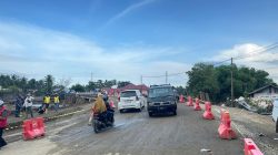 Jembatan Krueng Meureudu Kembali Dibuka, Akses Lintas Timur Aceh Normal Bertahap.