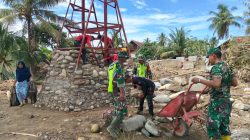 Menhan RI Bangun jembatan Gantung “Garuda” Di Pidie Jaya. 