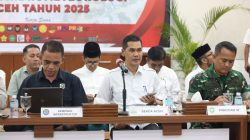 Pemerintah Rakor Terkait Rehabilitasi dan Rekonstruksi Infrastruktur Pascabencana Aceh. 