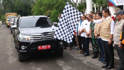 Pemerintah Aceh Diterjunkan 3.000 Relawan ASN ke Berbagai Daerah Terdampak Bencana di Aceh.