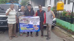 Masyarakat Komplek Taman Pola Permai Lamhasan Salurkan Bantuan untuk Korban Bencana Longsor dan Banjir di Pijay. 