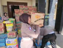 Polres Aceh Tenggara Salurkan Bantuan untuk Korban Bencana di Ketambe.
