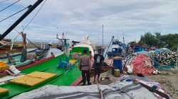 Polairud Polres Pidie Imbau Nelayan Waspada Cuaca Ekstrem.