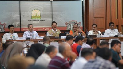 Pemerintah Aceh Targetkan R3P Rehabilitasi dan Rekonstruksi Rampung Januari 2026.