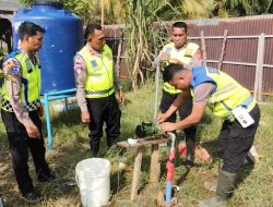 Polda Aceh Berhasil Bangun 206 Sumur Bor di Wilayah Terdampak Bencana. 