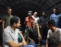 Gubernur Mualem Tinjau Pengungsian Korban Bencana Hidrometeorologi di Sawang Aceh Utara. 