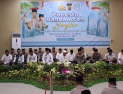 Polresta Banda Aceh Gelar Doa Bersama Untuk Korban Banjir. 