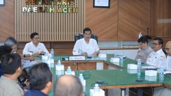 Sekda Aceh Terima CSR Untuk Layanan Emergency Call Center 112.