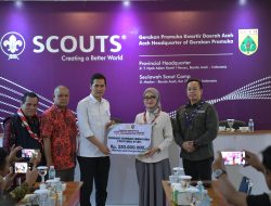 Sekda Aceh Terima Bantuan Dari Pemprov Lampung untuk Korban Bencana Aceh. 