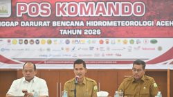 Sekda Aceh Dorong Percepatan Pemanfaatan Kayu Hanyutan Pascabanjir. 