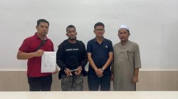 Tim Tabur Kejati Aceh Berhasil Mengamankan DPO Kejari Bireuen.