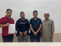 Tim Tabur Kejati Aceh Berhasil Mengamankan DPO Kejari Bireuen.