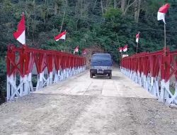 Jembatan Bailey Pepayungan Angkup–Roteh Rampung, Akses Warga Pulih. 