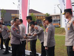 Kapolda Aceh Hadiri Pelepasan Distribusi Bantuan Kemanusiaan Polri Untuk Aceh, Sumut, dan Sumbar. 