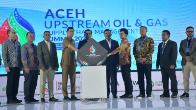 Sekda Aceh Hadiri 7th Aceh Upstream Oil & Gas Supply Chain Management Summit 2026.