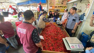 Jelang Ramadhan, Satgas Pangan Sidak Pasar Tradisional Cegah Penimbunan Sembako. 