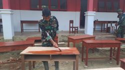 Kasad Bantu Sejumlah Fasilitas Pendidikan di Aceh Pasca Banjir. 