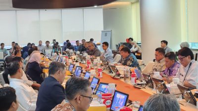 Sekda Aceh Usulkan Renaksi K/L dan R3P Hidrometeorologi Aceh di Bappenas. 