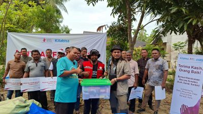 Abu Salam Pastikan Pendistribusian Bantuan Darurat Dari NGO Nasional Transparan. 