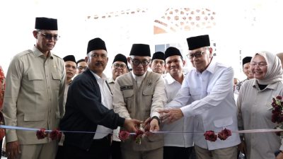 Wagub Aceh Hadiri Peresmian Pesawat Simulasi di Asrama Haji. 