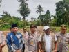 Kapolda Aceh Tinjau Lokasi Jembatan Putus di Jeunieb. 