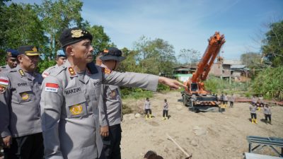 Kapolda Aceh: Pembangunan Jembatan Bailey di Sawang Dapat Diselesaikan Tepat Waktu. 