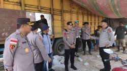 Kapolda Aceh Tinjau Progres Pembangunan Huntap di Simpang Kanan Aceh Tamiang.