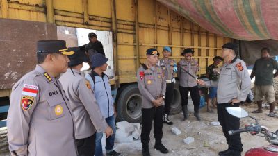 Kapolda Aceh Tinjau Progres Pembangunan Huntap di Simpang Kanan Aceh Tamiang.