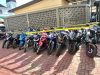 Polresta Banda Aceh Amankan Puluhan Motor Balap Liar. 