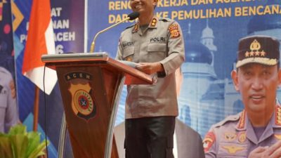 Kapolda Aceh Tegaskan Komit Implementasi Arahan Presiden dan Kapolri. 