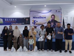 Heri Julius Laksanakan Reses Ke I Tahun 2026 dan Serahkan Bantuan Kepada Anak Yatim.