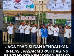 Sekda Tinjau Pasar Murah Daging Di Hari Terakhir Meugang.