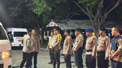 Kapolda Aceh Cek Kesiapan Pos Pelayanan Operasi Ketupat Seulawah 2026 di Sigli. 