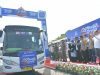 Forkopimda Aceh Lepas Mudik Gratis Pemerintah Aceh 2026 di Terminal Batoh.