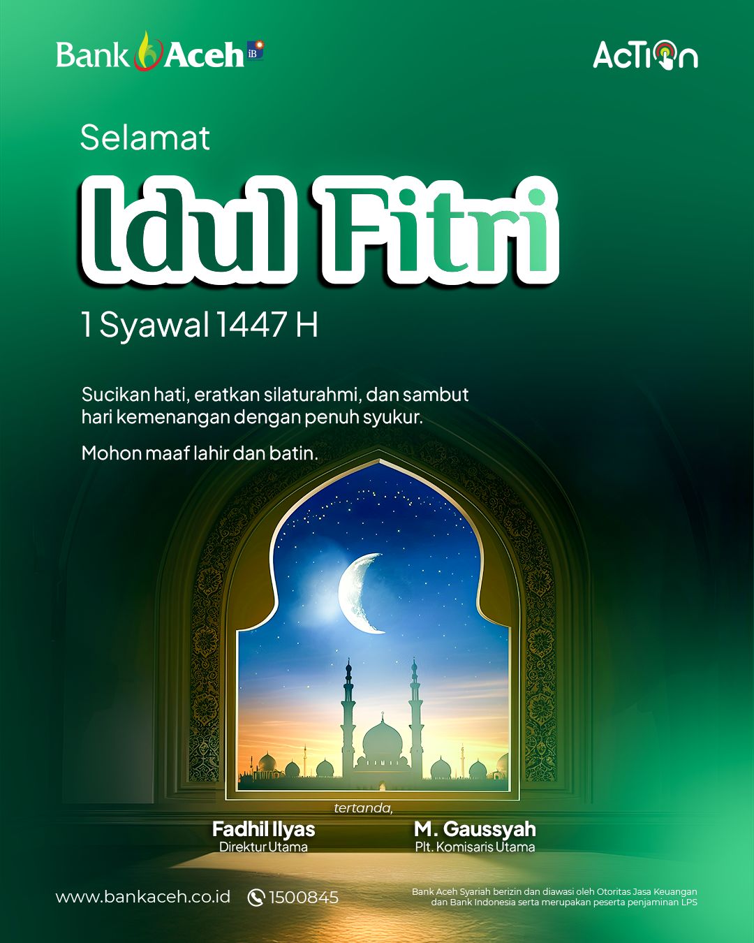 Ucapan Selamat Idul Fitri
